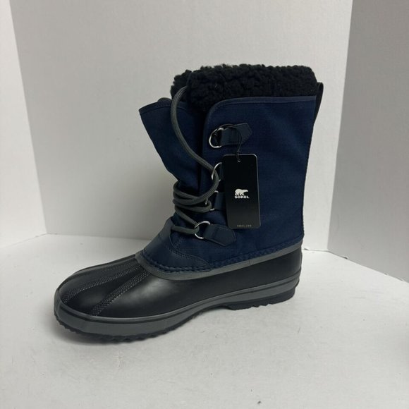 Sorel Mens 1964 Pac Nylon Waterproof Boot Navy Size 11 M - Picture 2 of 6